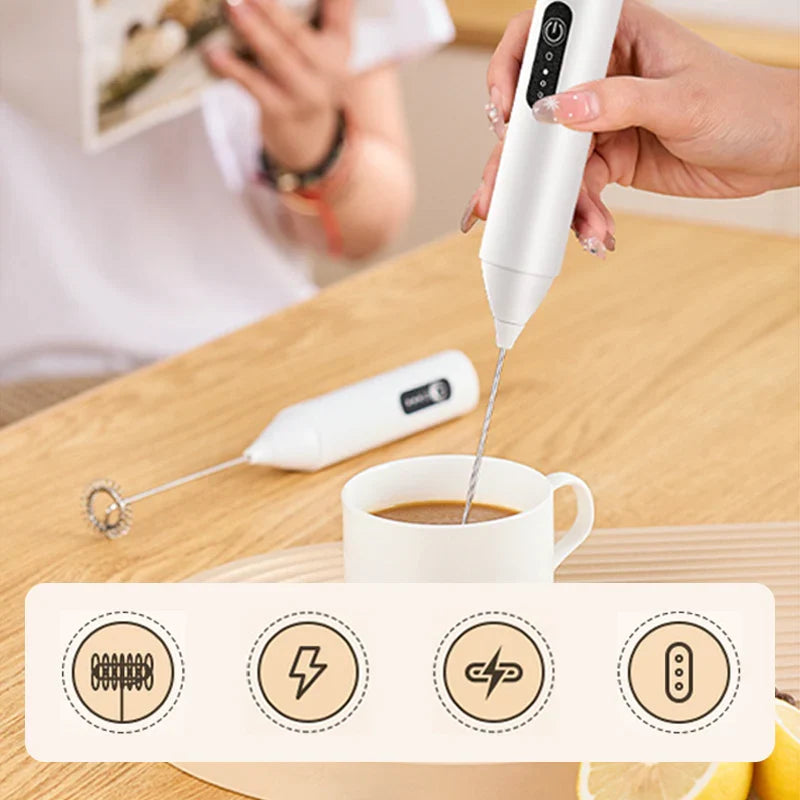 BUY 2 GET 1 FREE Special Price!!Electric Drink Foam Mixer