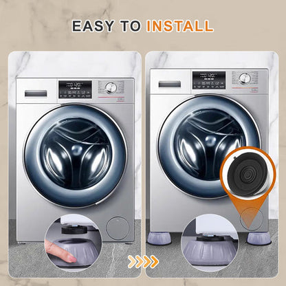 4Pcs Anti Vibration Washing Machine Foot Pads Noise Reduction