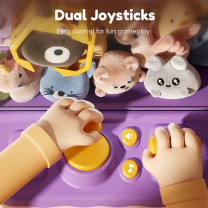 Kids Cute Animal Claw Machine with Dolls & Capsules | Fun for the Whole Family!