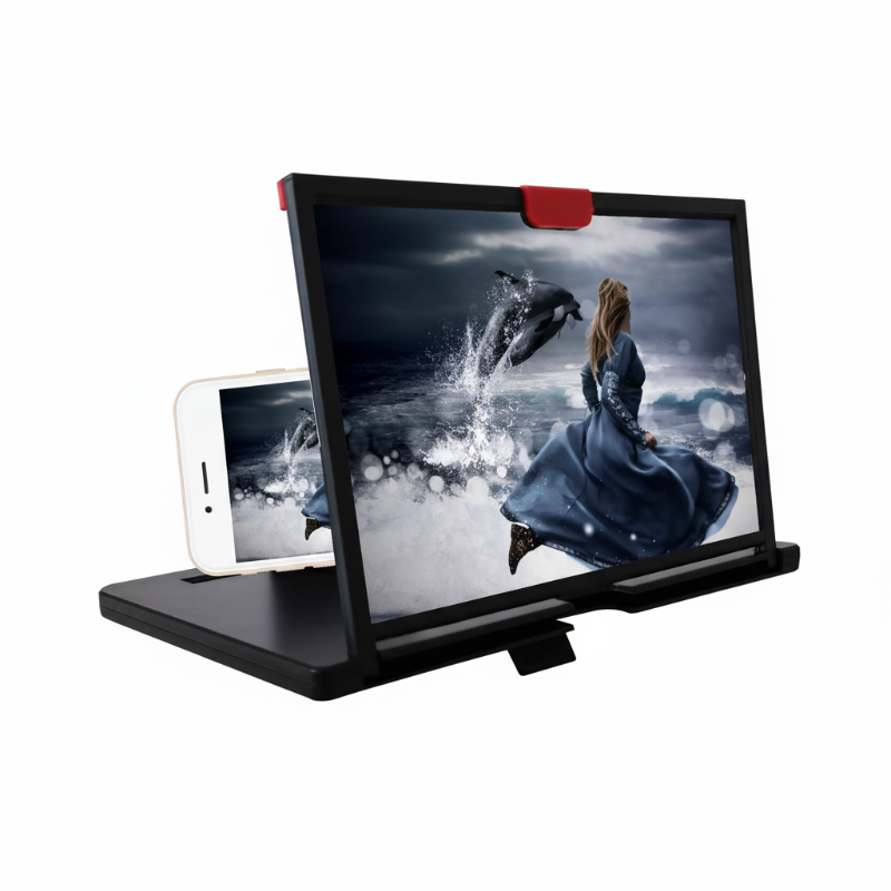 Ease Eye Strain, Make Screen “Bigger” | HD Phone Magnifier for Easier Viewing