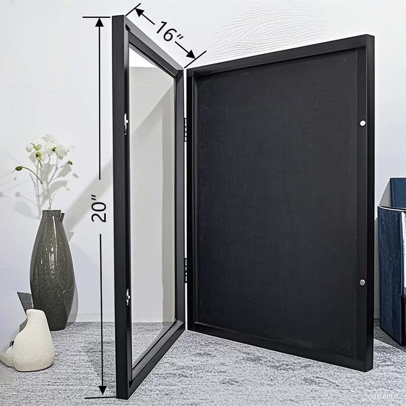 Wooden Memorial Jersey Display Frame (Magnetic Door) – Keep Your Sweat & Love In Perfect Condition!