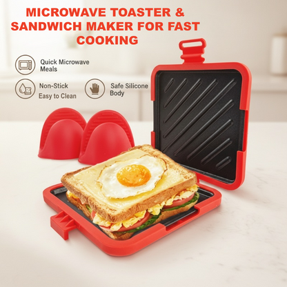 2026 New Arrivals: 50% Off for a Limited Time!Microwave Toaster & Sandwich Maker For Fast Cooking