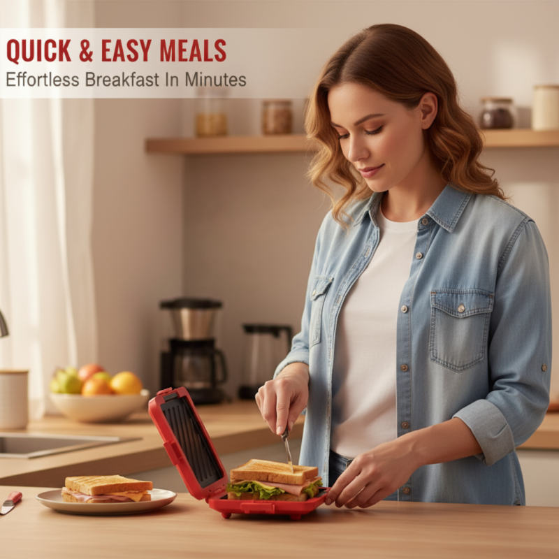 2026 New Arrivals: 50% Off for a Limited Time!Microwave Toaster & Sandwich Maker For Fast Cooking