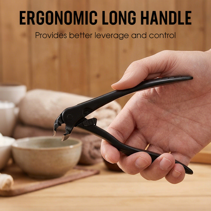 LIMITED TIME 50% OFF!50K+ SOLD!Curved stainless steel nail clippers – Ergonomic and easy for seniors to use