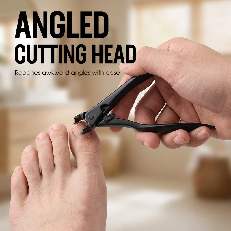 LIMITED TIME 50% OFF!50K+ SOLD!Curved stainless steel nail clippers – Ergonomic and easy for seniors to use