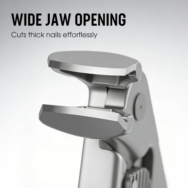 LIMITED TIME 50% OFF!50K+ SOLD!Curved stainless steel nail clippers – Ergonomic and easy for seniors to use