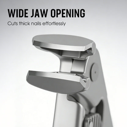 LIMITED TIME 50% OFF!50K+ SOLD!Curved stainless steel nail clippers – Ergonomic and easy for seniors to use