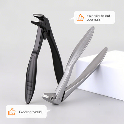 LIMITED TIME 50% OFF!50K+ SOLD!Curved stainless steel nail clippers – Ergonomic and easy for seniors to use