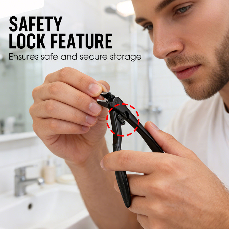 LIMITED TIME 50% OFF!50K+ SOLD!Curved stainless steel nail clippers – Ergonomic and easy for seniors to use