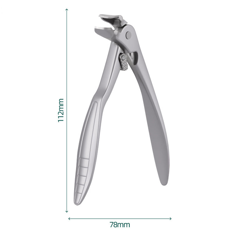 LIMITED TIME 50% OFF!50K+ SOLD!Curved stainless steel nail clippers – Ergonomic and easy for seniors to use
