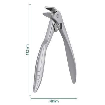 LIMITED TIME 50% OFF!50K+ SOLD!Curved stainless steel nail clippers – Ergonomic and easy for seniors to use