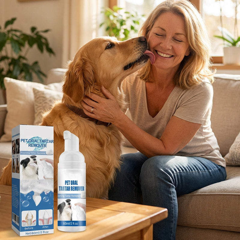 BUY 2 GET 1 FREE! Pet Oral Care Foaming Tartar Remover