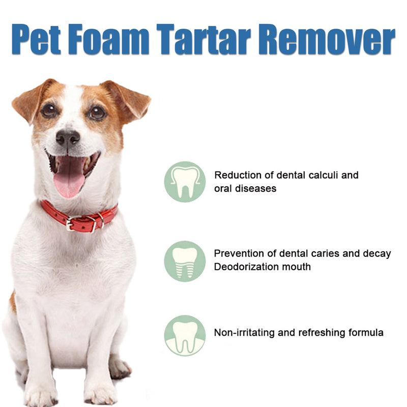 BUY 2 GET 1 FREE! Pet Oral Care Foaming Tartar Remover