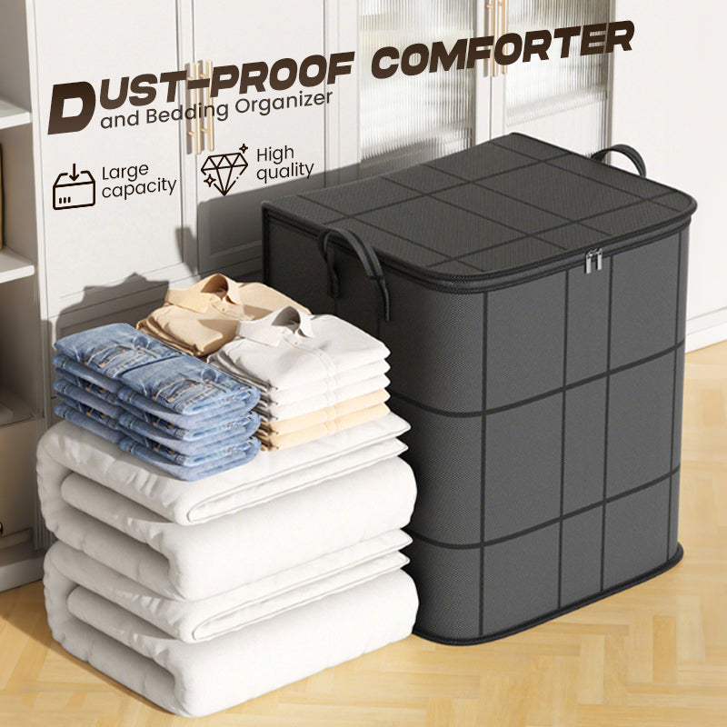 60% OFF NOW！ Dust Cover Duvet and Bedding Storage – Large Capacity, Durable Non-Woven Fabric & Foldable Design