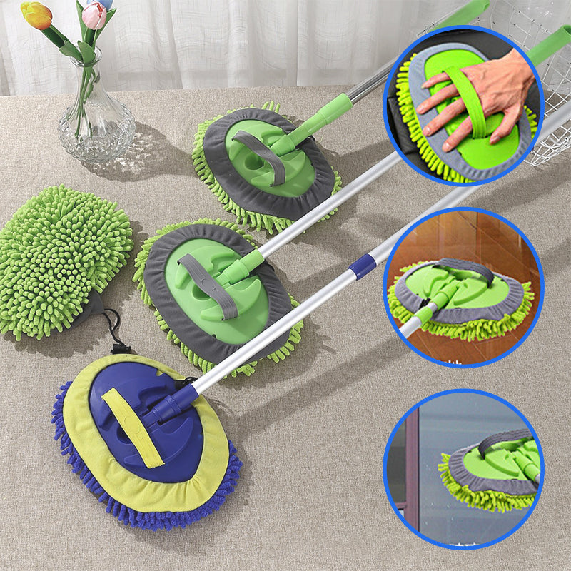Extendable Aluminum Car Wash Mop – Gentle, Scratch-Free Cleaning