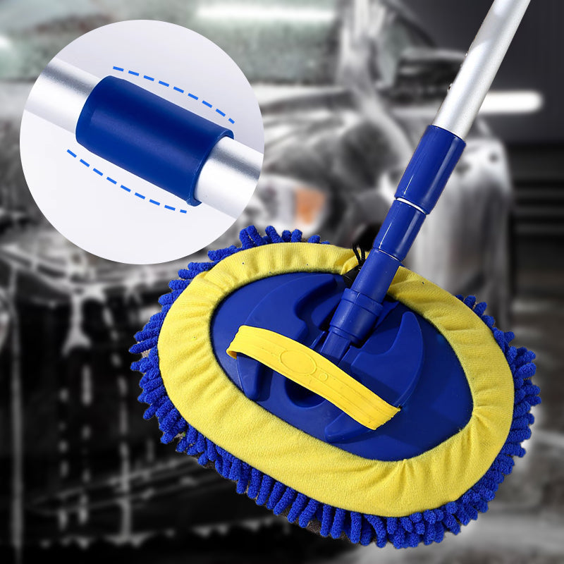 Extendable Aluminum Car Wash Mop – Gentle, Scratch-Free Cleaning