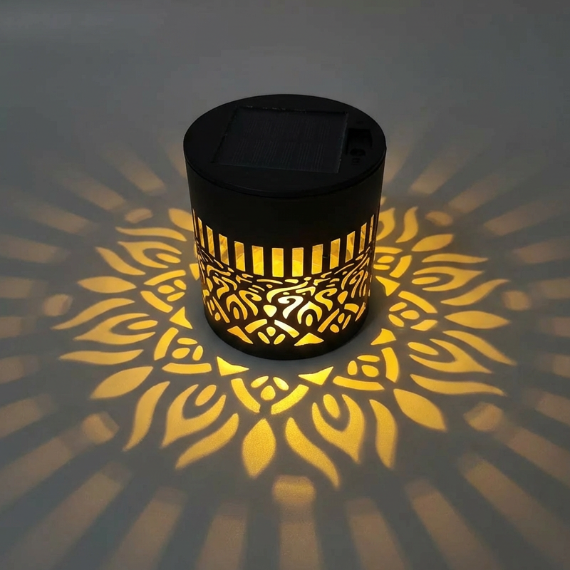 50% OFF NOW! Solar Mandala Light – Stunning Pattern Projection, 2-in-1 Floor & Wall Design & IP65 Waterproof Auto On/Off