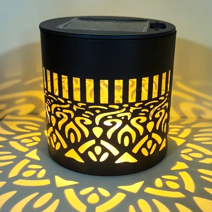 50% OFF NOW! Solar Mandala Light – Stunning Pattern Projection, 2-in-1 Floor & Wall Design & IP65 Waterproof Auto On/Off