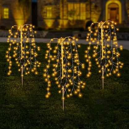 Solar Garden Lights Outdoor Decor – 120 LEDs, IP55 Waterproof, Easy Install