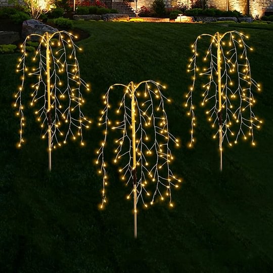 Solar Garden Lights Outdoor Decor – 120 LEDs, IP55 Waterproof, Easy Install