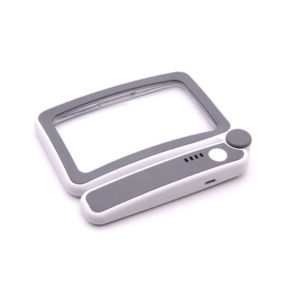 Hot Sale! Folding Handheld Magnifying Glass with LED Light for Easy Reading