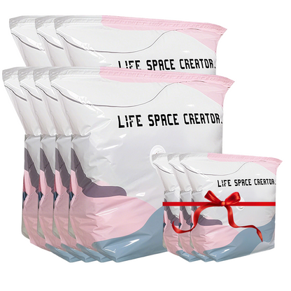 50% OFF No-Pump Large Vacuum Storage Bags – Save Space Keep Clothes Neatly Organized