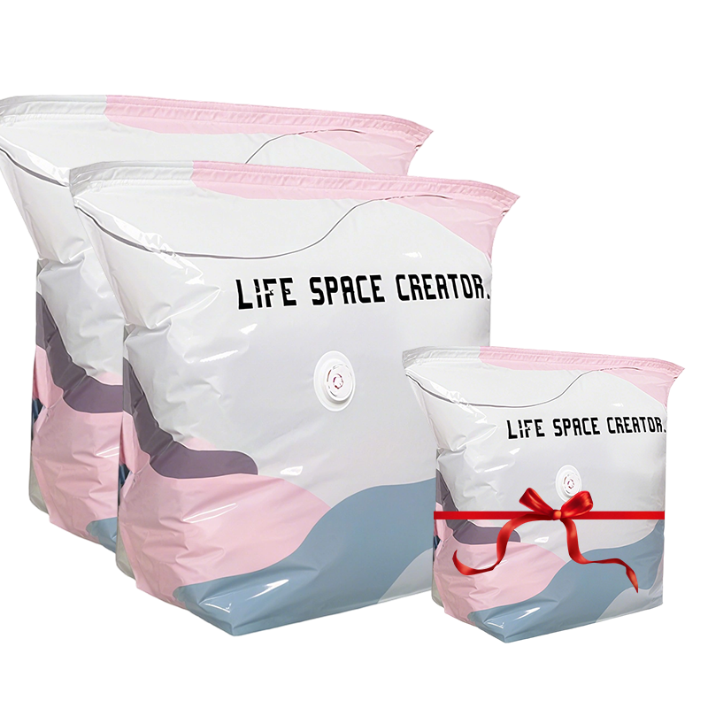 50% OFF No-Pump Large Vacuum Storage Bags – Save Space Keep Clothes Neatly Organized