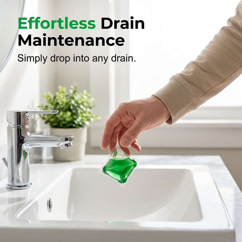 2026 HOT SALE50K+ SOLD! 50% OFF! Drain Deodorizer Pods – Bio‑enzyme formula neutralizes smells at the source. Instant fresh scent, no harsh chemicals. Say goodbye to embarrassing odours.