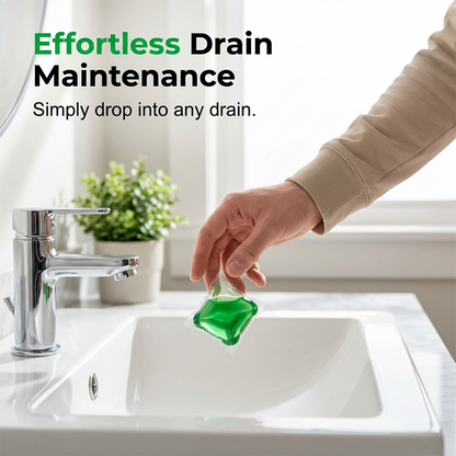 2026 HOT SALE50K+ SOLD! 50% OFF! Drain Deodorizer Pods – Bio‑enzyme formula neutralizes smells at the source. Instant fresh scent, no harsh chemicals. Say goodbye to embarrassing odours.