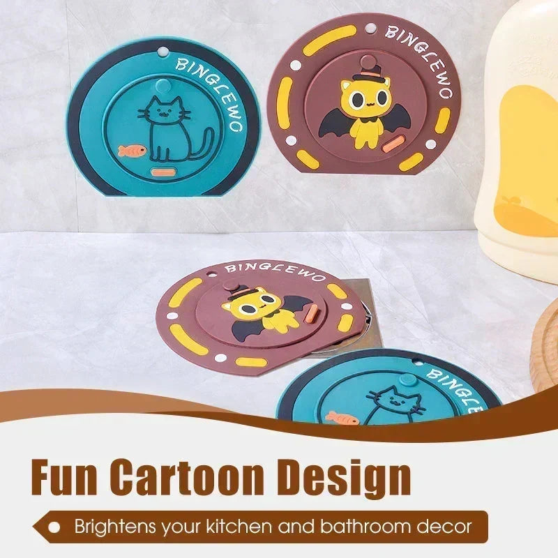 BUY 1 GET 1 FREE! Anti‑Clog & Odor‑Proof Drain Cover – Dual‑Function, Tight‑Seal, Cute‑Designed