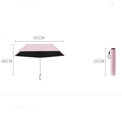 Pocket-Size Featherlight Umbrella – Sun & Rain Protection Anywhere