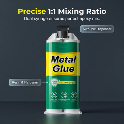 High-Strength AB Metal Repair Glue