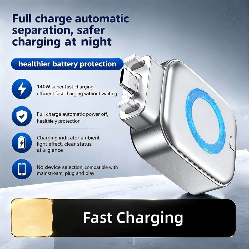 2026 HOT SALE50K+ SOLD!Auto Power-Off Fast Charging Adapter