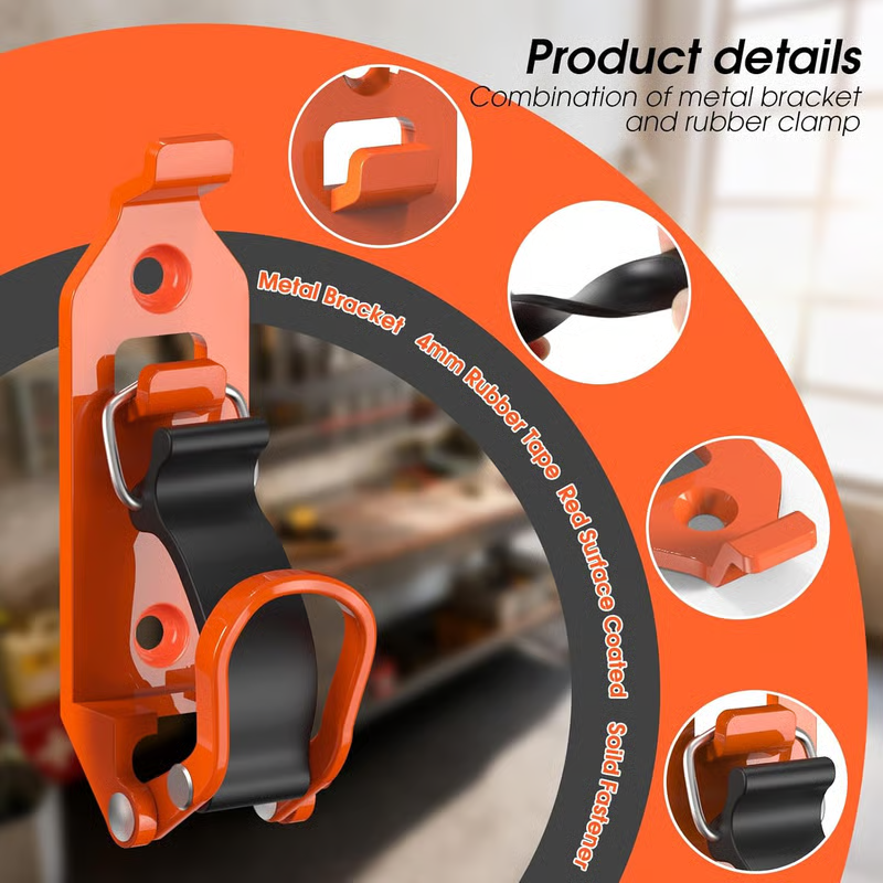 Heavy-Duty Tool Holder Clamps – Secure Axes, Shovels & Roof Rack Equipment