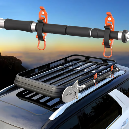 Heavy-Duty Tool Holder Clamps – Secure Axes, Shovels & Roof Rack Equipment