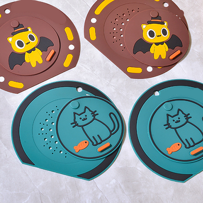 BUY 1 GET 1 FREE! Anti‑Clog & Odor‑Proof Drain Cover – Dual‑Function, Tight‑Seal, Cute‑Designed