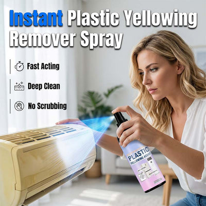 50% OFF NOW Multi‑Purpose Plastic Yellowing Remover Spray – From Yellowed to Bright White in Seconds! No scrubbing, no replacing – just spray, wait, and restore.