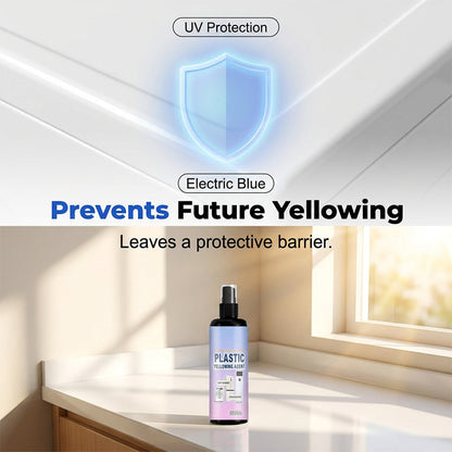 50% OFF NOW Multi‑Purpose Plastic Yellowing Remover Spray – From Yellowed to Bright White in Seconds! No scrubbing, no replacing – just spray, wait, and restore.
