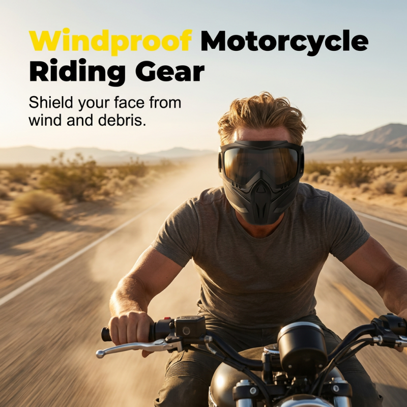 Buy 2 Get 1 FreeDetachable Full Face Goggle Mask