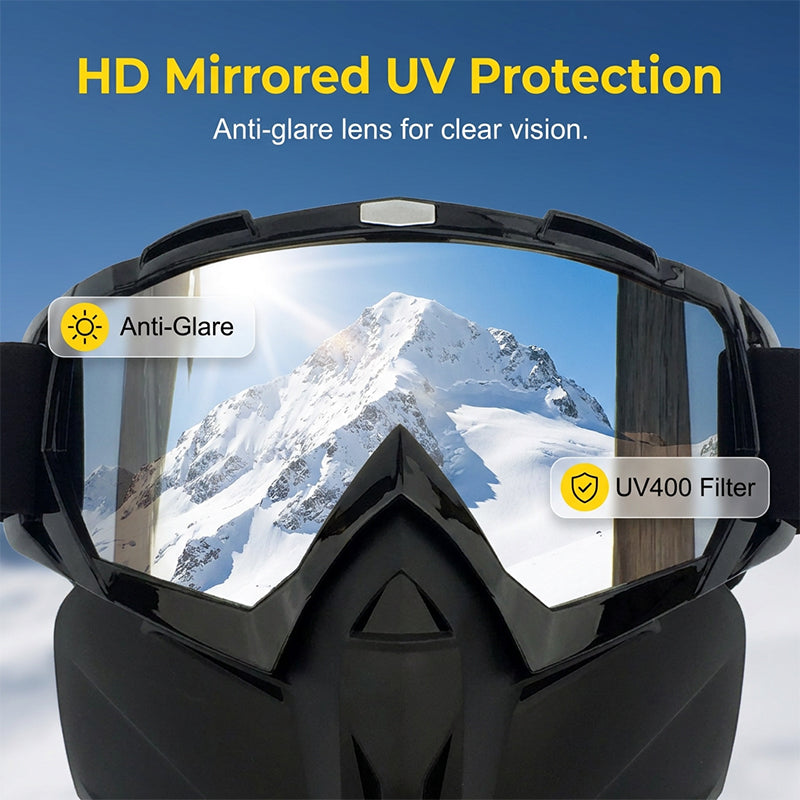 Buy 2 Get 1 FreeDetachable Full Face Goggle Mask