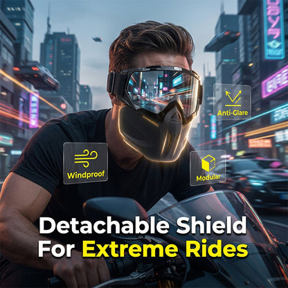 Buy 2 Get 1 FreeDetachable Full Face Goggle Mask