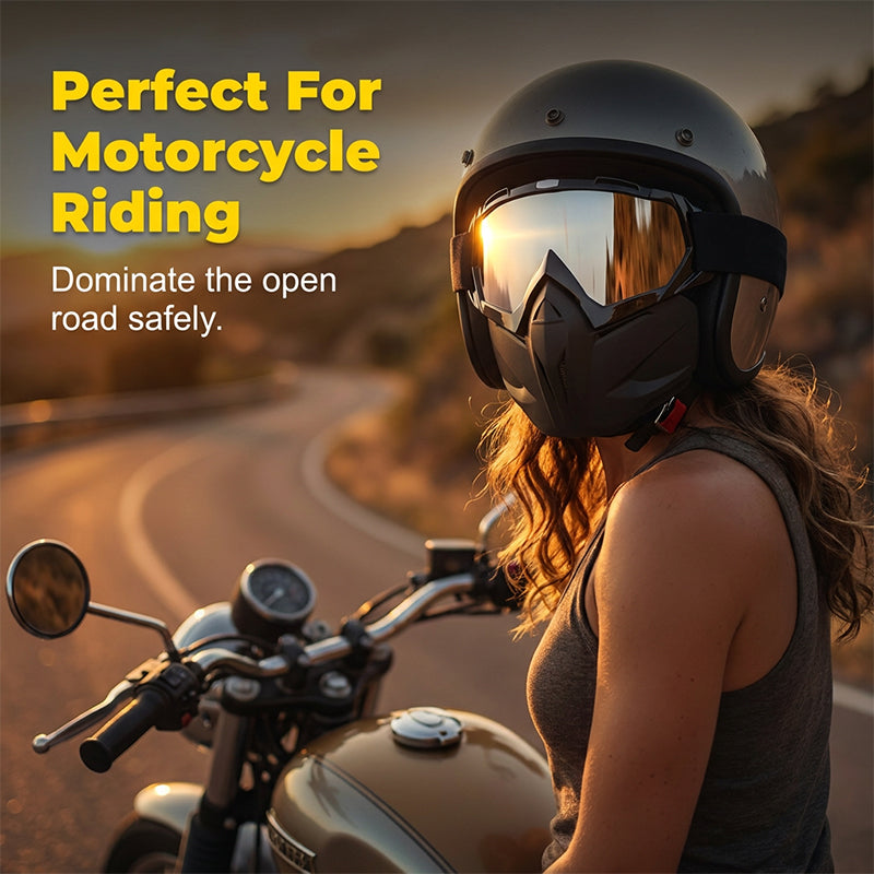 Buy 2 Get 1 FreeDetachable Full Face Goggle Mask