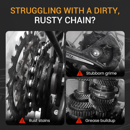50% OFF Today | Deep-Cleaning Bicycle Chain Cleaner with Anti-Rust Protection