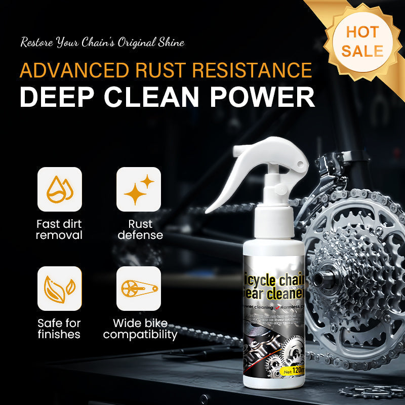 50% OFF Today | Deep-Cleaning Bicycle Chain Cleaner with Anti-Rust Protection