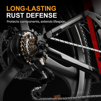 50% OFF Today | Deep-Cleaning Bicycle Chain Cleaner with Anti-Rust Protection
