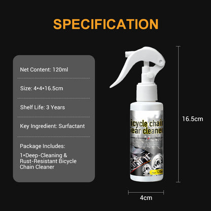 50% OFF Today | Deep-Cleaning Bicycle Chain Cleaner with Anti-Rust Protection