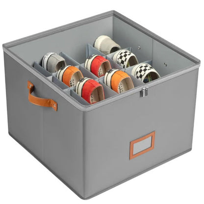 50% OFF NOW! Space Saving Foldable Shoe Organizer – Large Capacity & Clear Top – Dustproof Storage Box for Sneakers