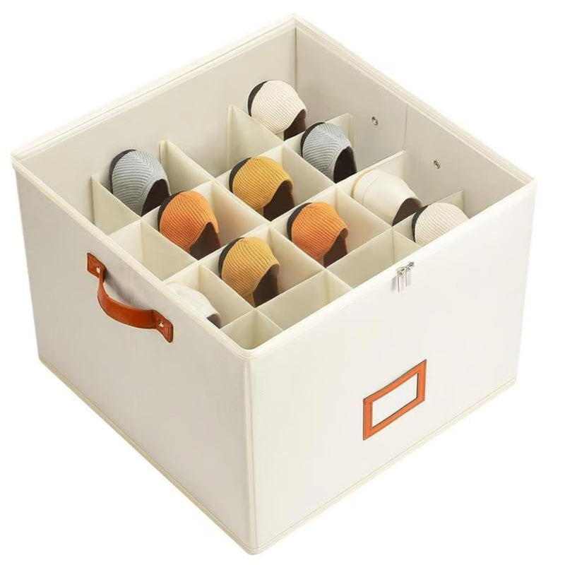 50% OFF NOW! Space Saving Foldable Shoe Organizer – Large Capacity & Clear Top – Dustproof Storage Box for Sneakers