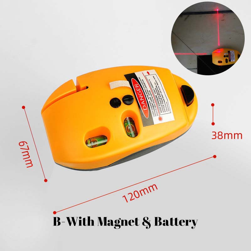 2026 HOT SALE50K+ SOLD! 50% OFF! 90° Infrared Level – Bright laser, right angle precision. Perfect for tiling, framing & hanging art. Level up your DIY game!