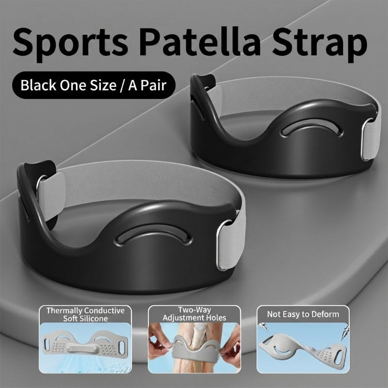 Limited-Time 50% OFFBreathable Shock-Absorbing Patella Brace 8mm V-Shaped Support, Adjustable Fit & Cool Comfort